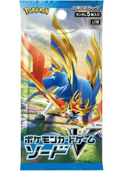 Expansion pack 【Pokemon card game Sword V】 Unopened Pack