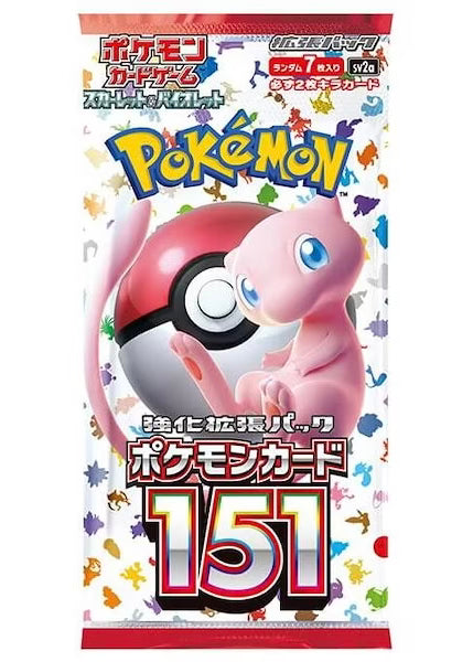 Enhancement Expansion Pack Pokemon Card 151 Unopened Pack